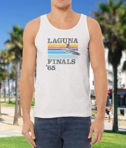 Nayked Apparel Shirts>Men'S Ridiculously Soft Graphic Tank | Laguna Finals
