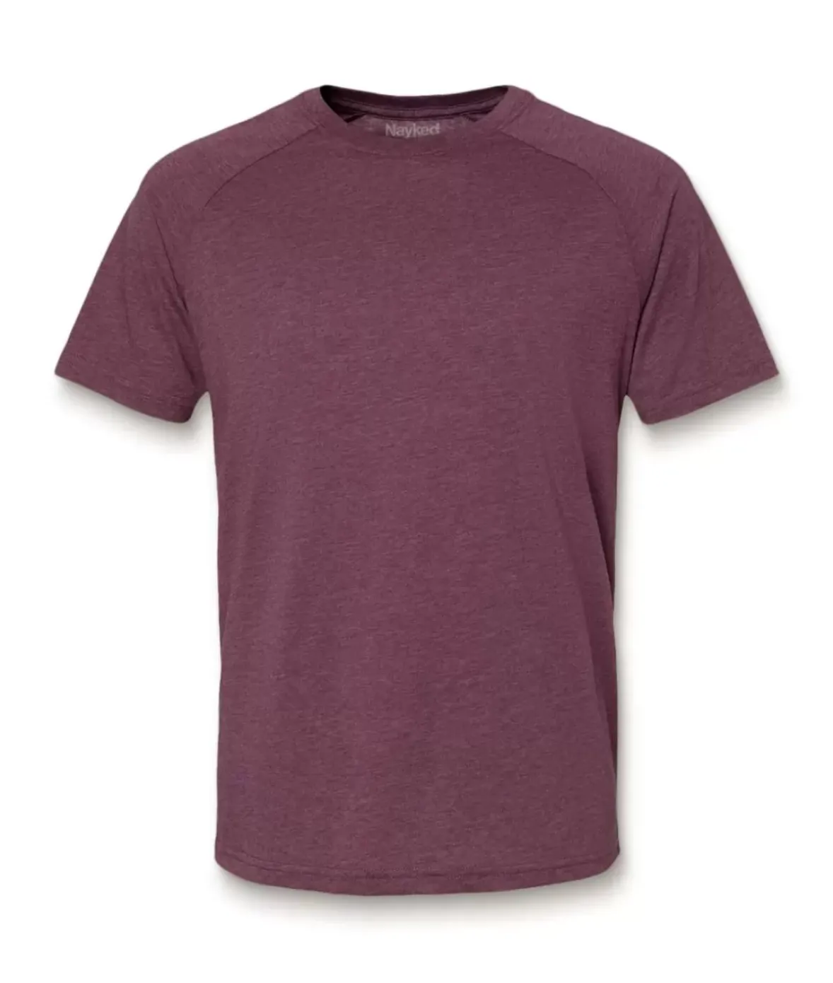 Nayked Apparel T-Shirts>Men'S Ridiculously Soft Heather Raglan T-Shirt
