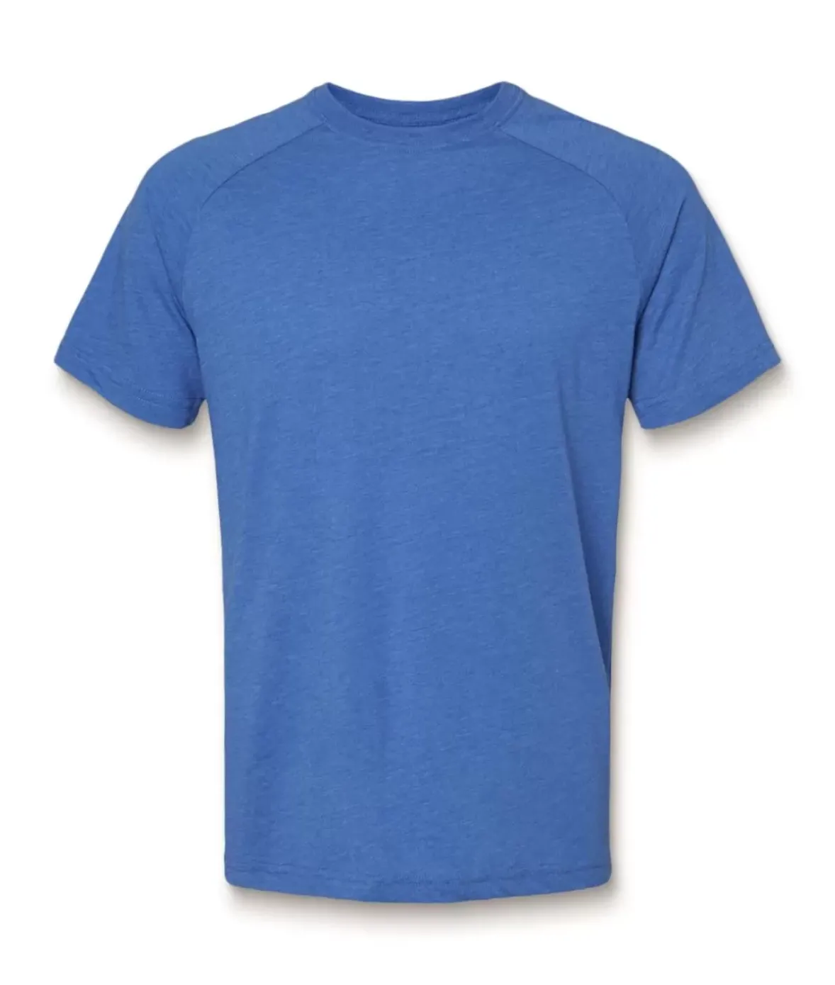 Nayked Apparel T-Shirts>Men'S Ridiculously Soft Heather Raglan T-Shirt