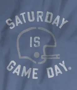 Nayked Apparel Shirts>Men'S Ridiculously Soft Heavyweight Fleece Graphic Pullover Sweatshirt | Saturday Is Game Day