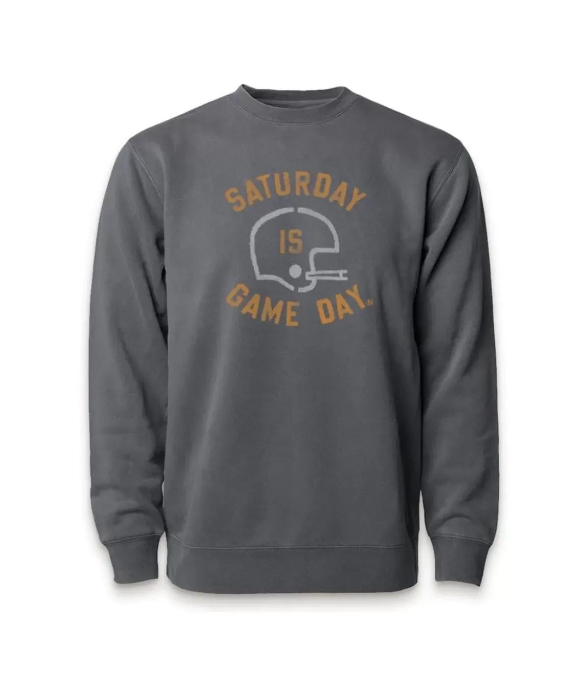 Nayked Apparel Shirts>Men'S Ridiculously Soft Heavyweight Fleece Graphic Pullover Sweatshirt | Saturday Is Game Day