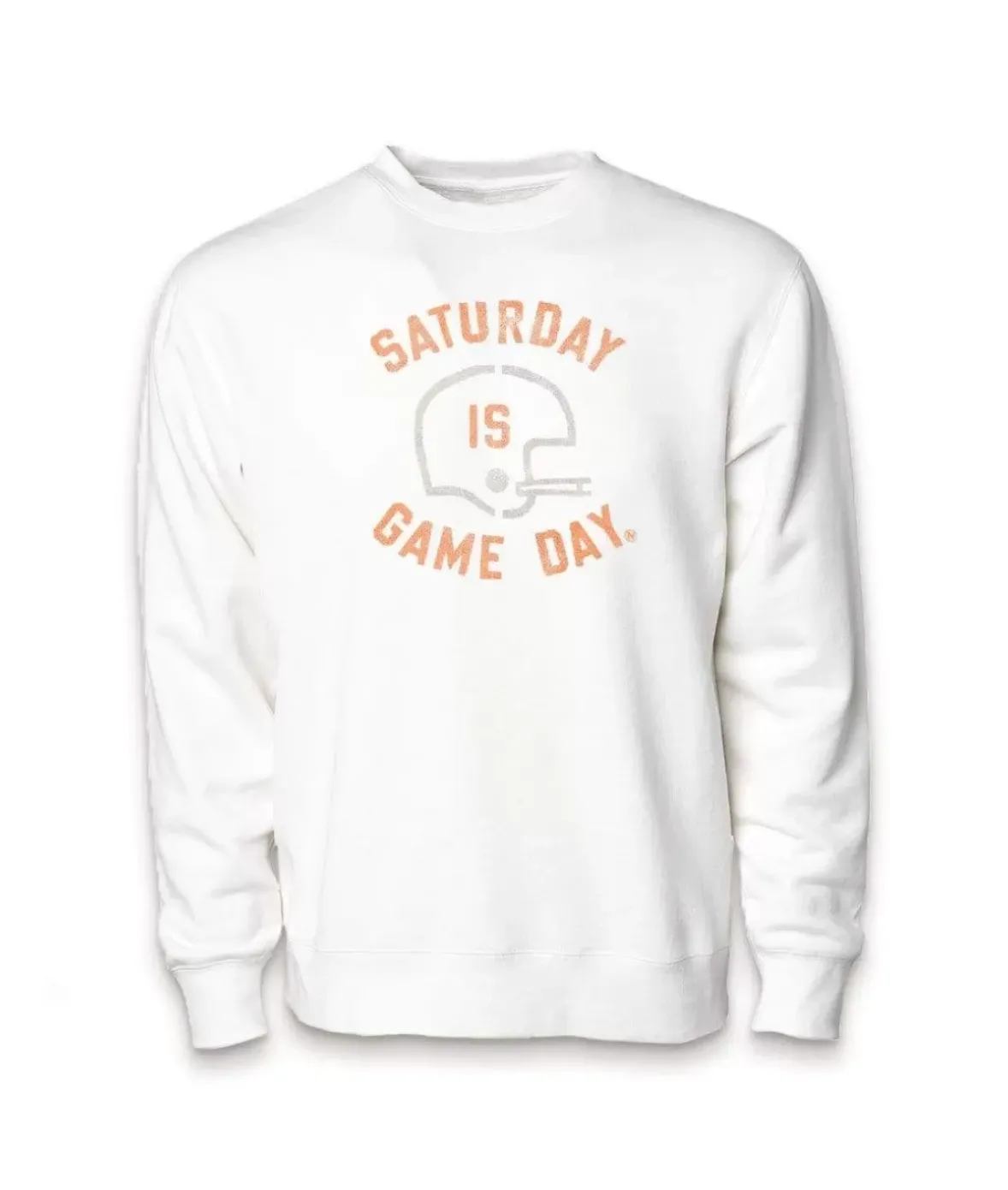 Nayked Apparel Shirts>Men'S Ridiculously Soft Heavyweight Fleece Graphic Pullover Sweatshirt | Saturday Is Game Day