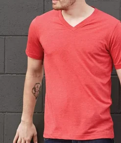 Nayked Apparel Shirts>Men'S Ridiculously Soft Lightweight V-Neck T-Shirt | Classic
