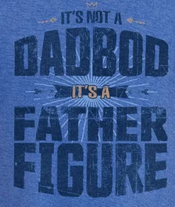 Nayked Apparel T-Shirts>Men'S Ridiculously Soft Lightweight Graphic Tee | Father Figure