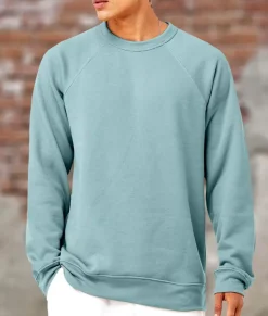 Nayked Apparel Hoodies & Sweatshirts>Men'S Ridiculously Soft Lightweight Heathered Fleece Pullover Sweatshirt