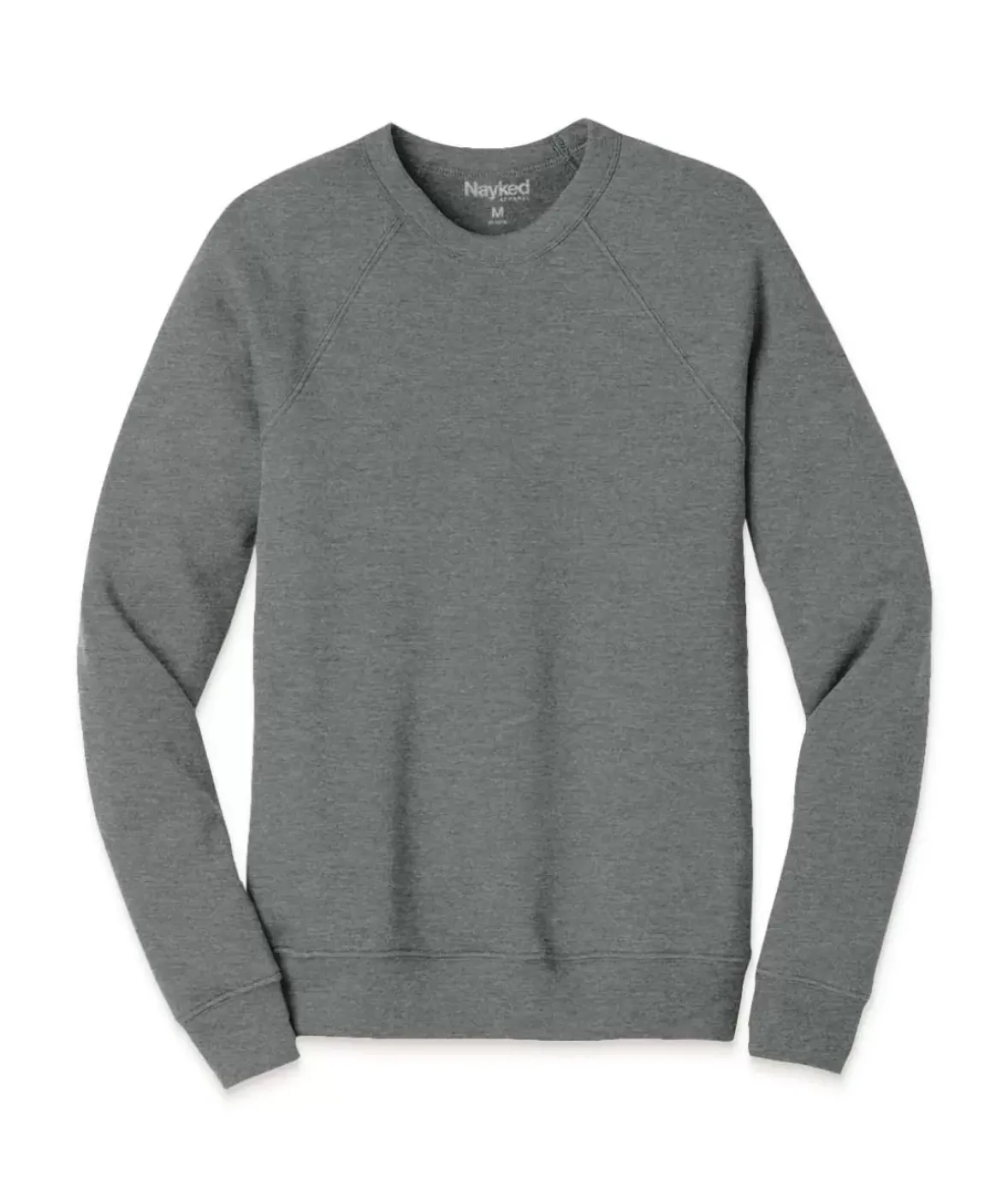 Nayked Apparel Hoodies & Sweatshirts>Men'S Ridiculously Soft Lightweight Heathered Fleece Pullover Sweatshirt