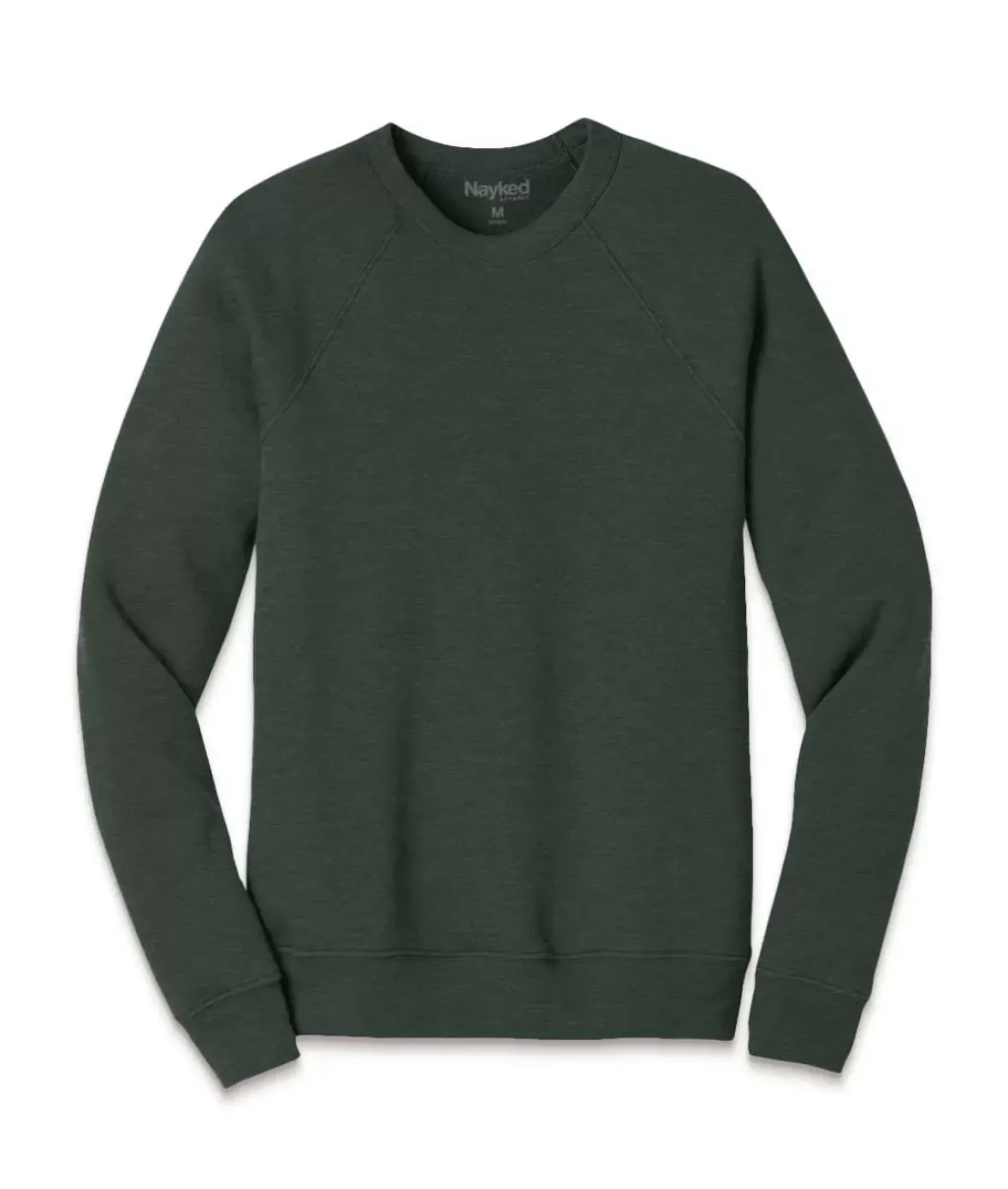 Nayked Apparel Hoodies & Sweatshirts>Men'S Ridiculously Soft Lightweight Heathered Fleece Pullover Sweatshirt