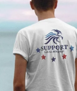 Nayked Apparel T-Shirts>Men'S Ridiculously Soft Lightweight Graphic Tee | Support Local Business