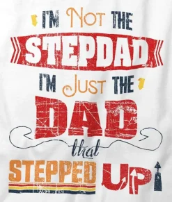 Nayked Apparel T-Shirts>Men'S Ridiculously Soft Lightweight Graphic Tee | The Dad That Stepped Up