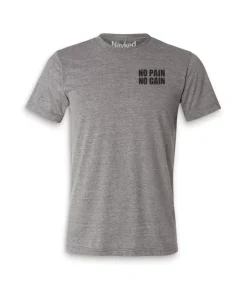 Nayked Apparel Shirts>Men'S Ridiculously Soft Lightweight Graphic Tee | No Pain No Gain