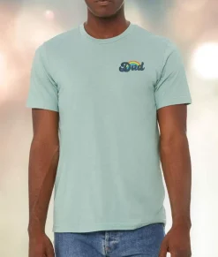Nayked Apparel T-Shirts>Men'S Ridiculously Soft Lightweight Graphic T-Shirt | Dad Pride