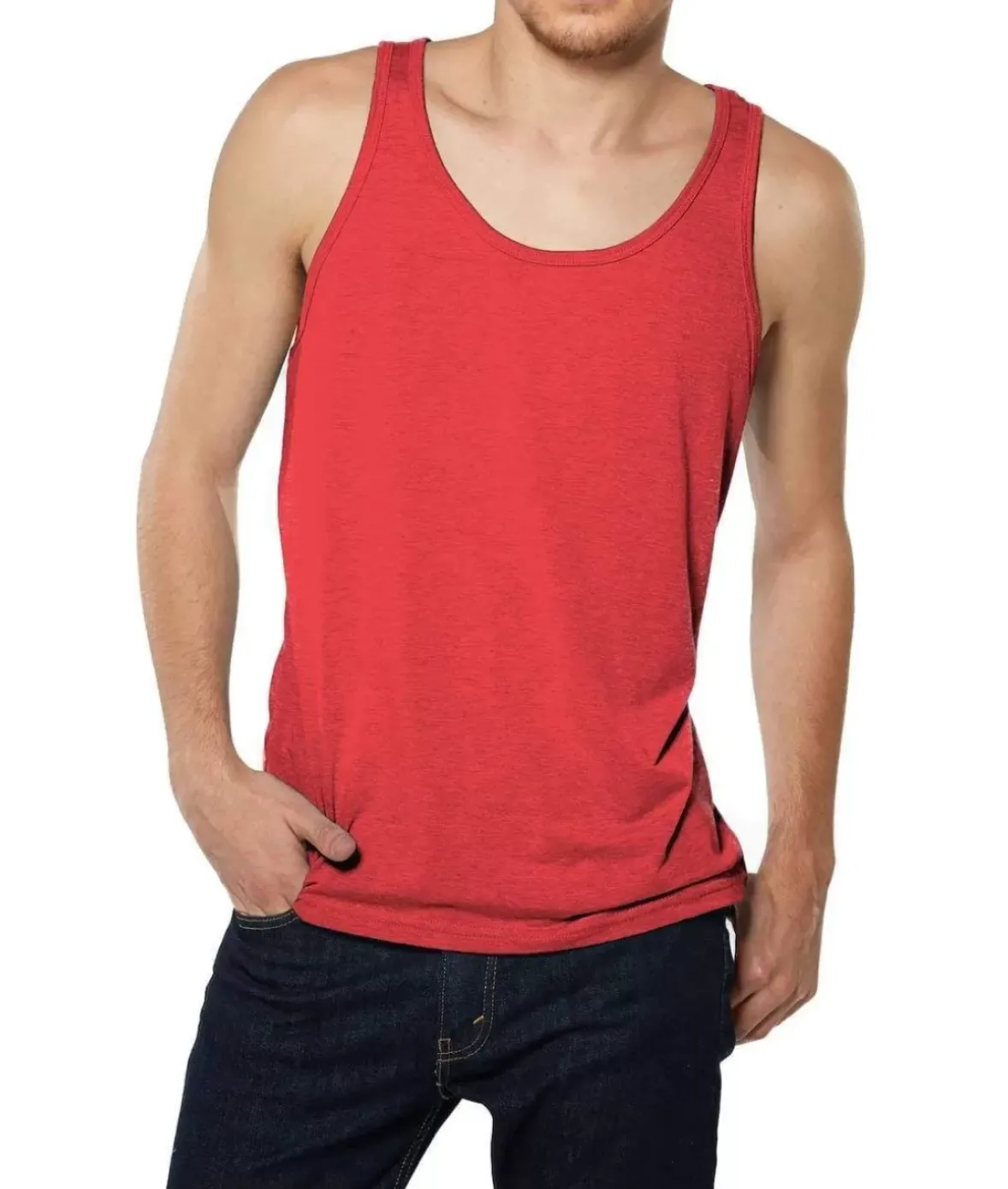 Nayked Apparel Shirts>Men'S Ridiculously Soft Lightweight Tank Top