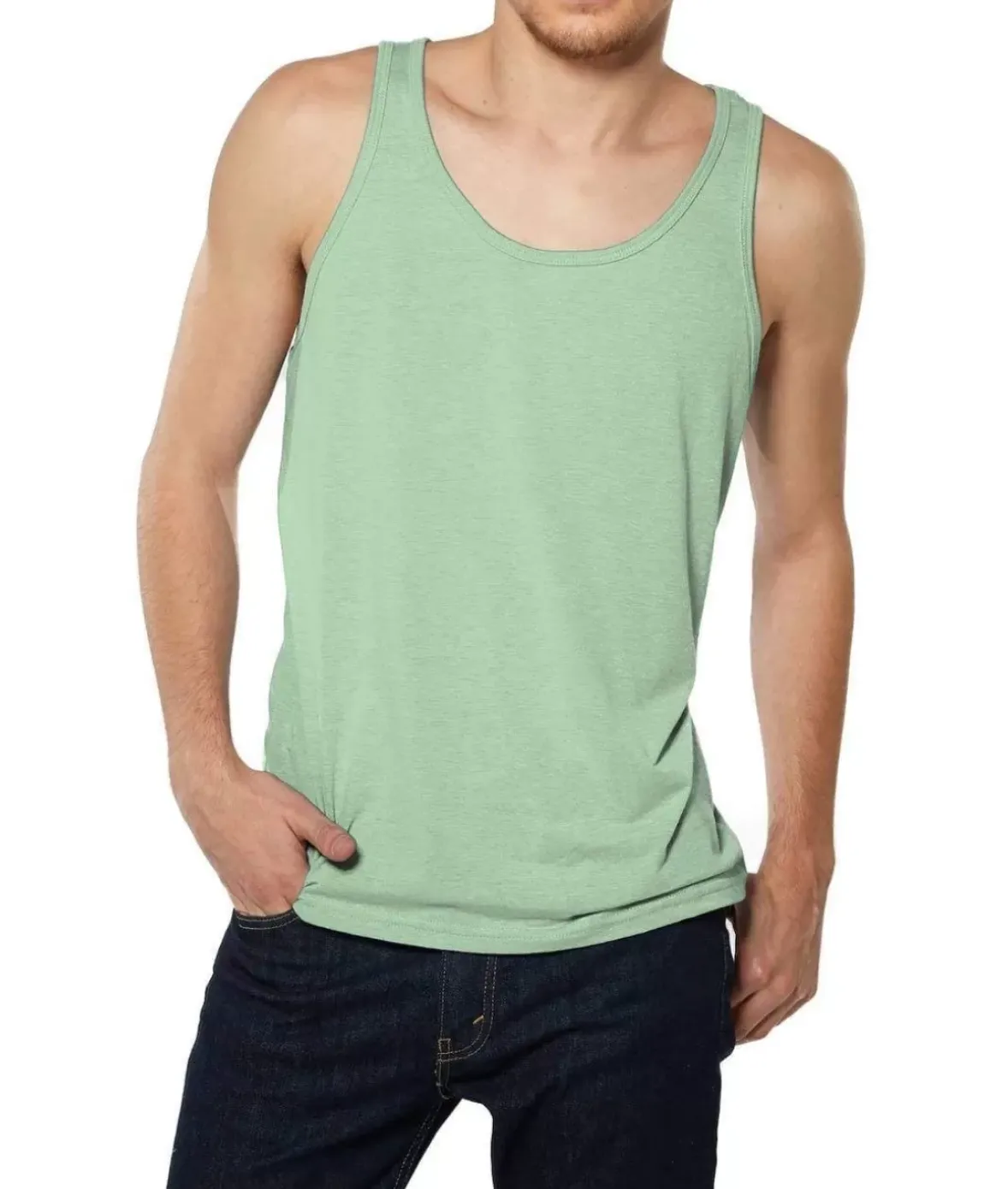 Nayked Apparel Shirts>Men'S Ridiculously Soft Lightweight Tank Top