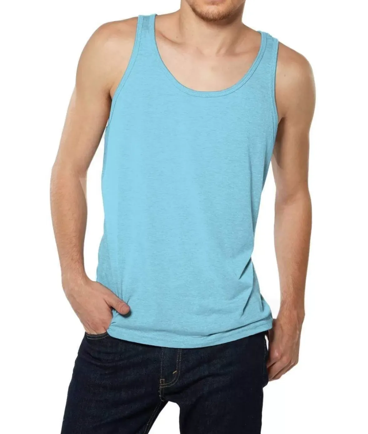 Nayked Apparel Shirts>Men'S Ridiculously Soft Lightweight Tank Top