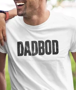 Nayked Apparel T-Shirts>Men'S Ridiculously Soft Lightweight Graphic Tee | Dadbod