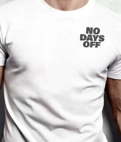 Nayked Apparel T-Shirts>Men'S Ridiculously Soft Lightweight Graphic Tee | No Days Off