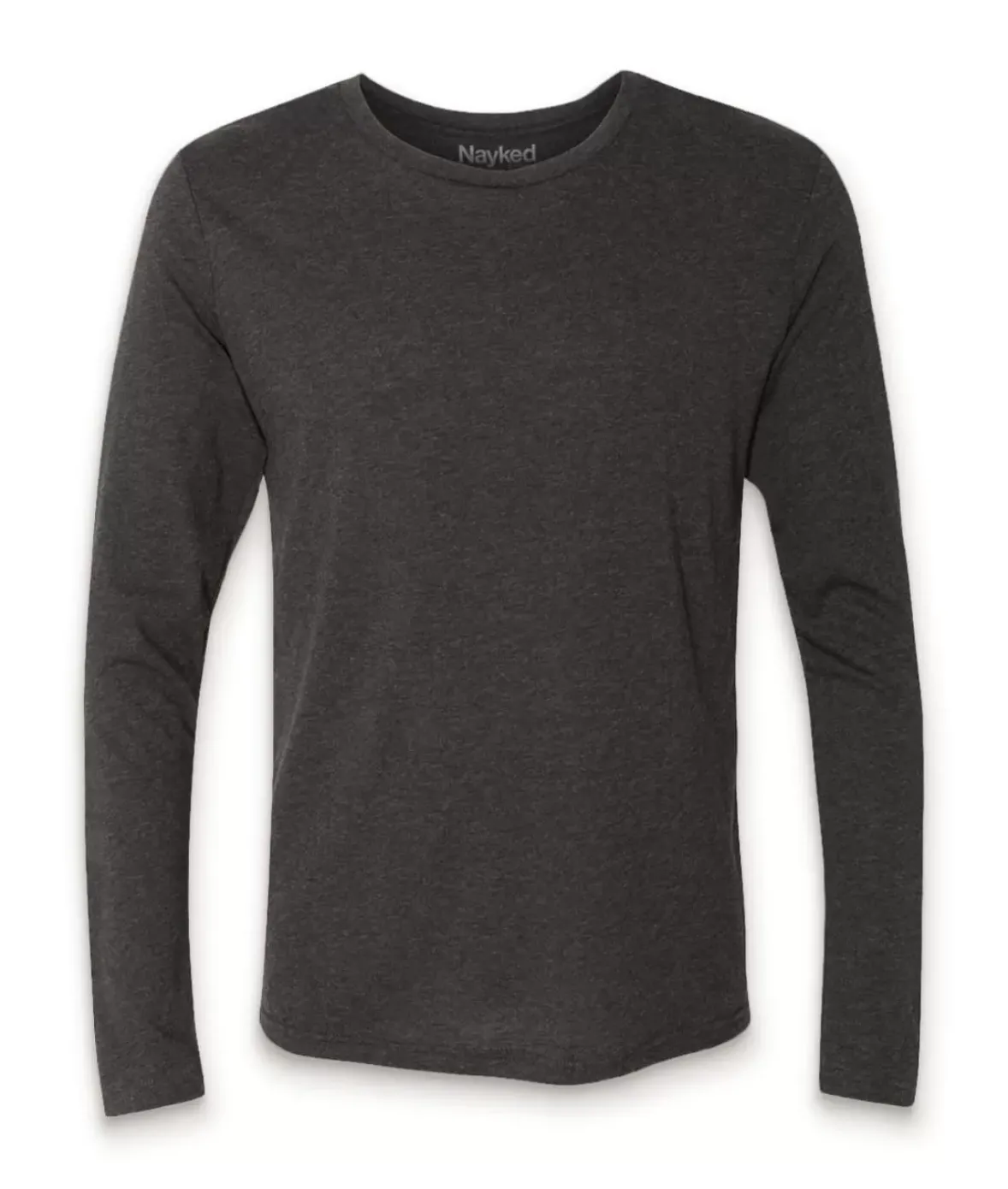 Nayked Apparel Shirts>Men'S Ridiculously Soft Lightweight Long Sleeve Crew Shirt