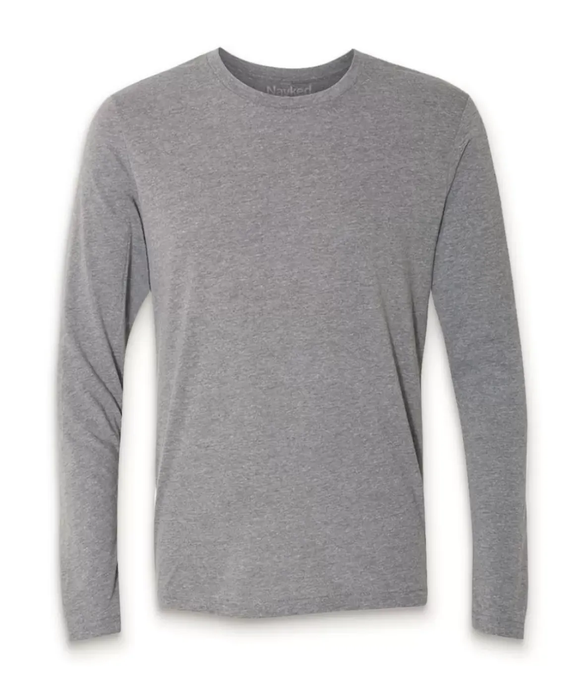 Nayked Apparel Shirts>Men'S Ridiculously Soft Lightweight Long Sleeve Crew Shirt