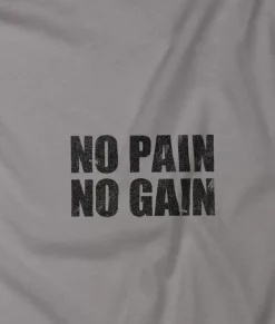 Nayked Apparel T-Shirts>Men'S Ridiculously Soft Lightweight Graphic Tee | No Pain No Gain