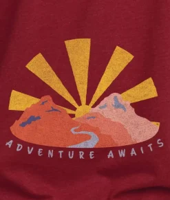Nayked Apparel Shirts>Men'S Ridiculously Soft Midweight Graphic Tee | Adventure Awaits