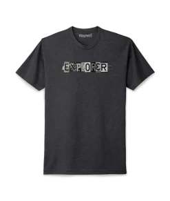 Nayked Apparel T-Shirts>Men'S Ridiculously Soft Midweight Graphic Tee | Explorer