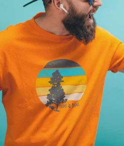 Nayked Apparel Shirts>Men'S Ridiculously Soft Midweight Graphic Tee | Take A Hike