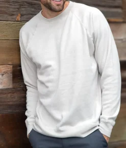 Nayked Apparel Workout Wear>Men'S Ridiculously Soft Midweight Raglan Pullover