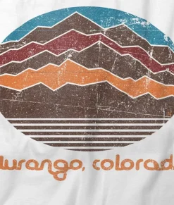 Nayked Apparel Shirts>Men'S Ridiculously Soft Midweight Graphic Tee | Durango Colorado