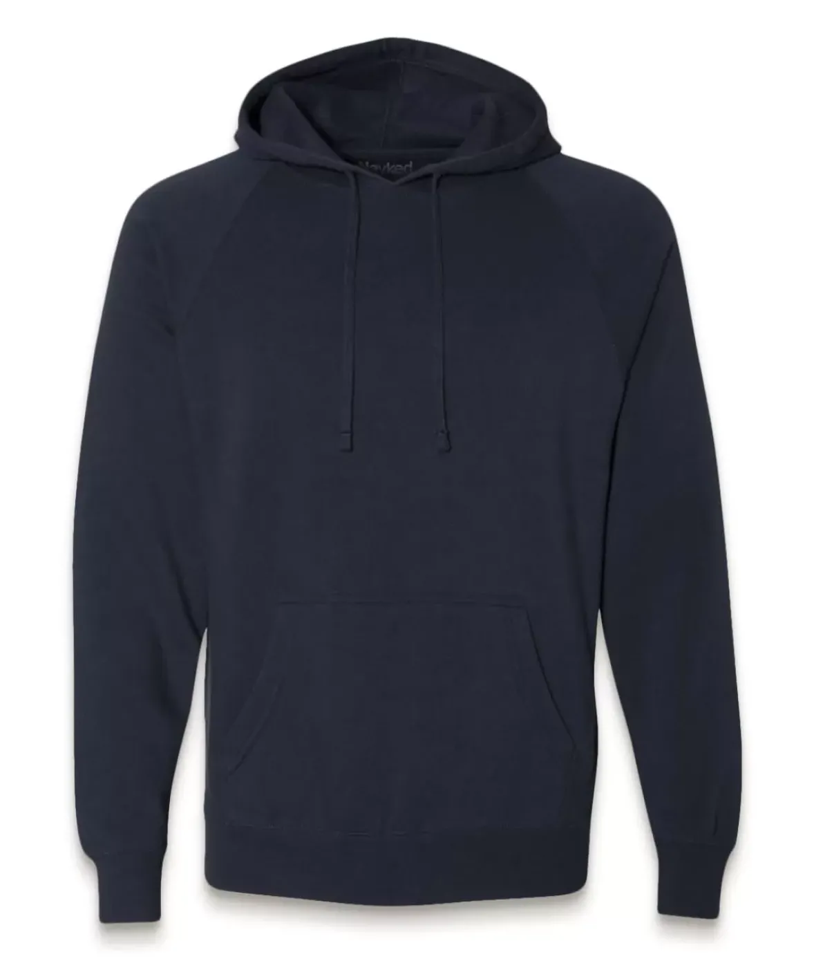 Nayked Apparel Workout Wear>Men'S Ridiculously Soft Midweight Raglan Hooded Sweatshirt