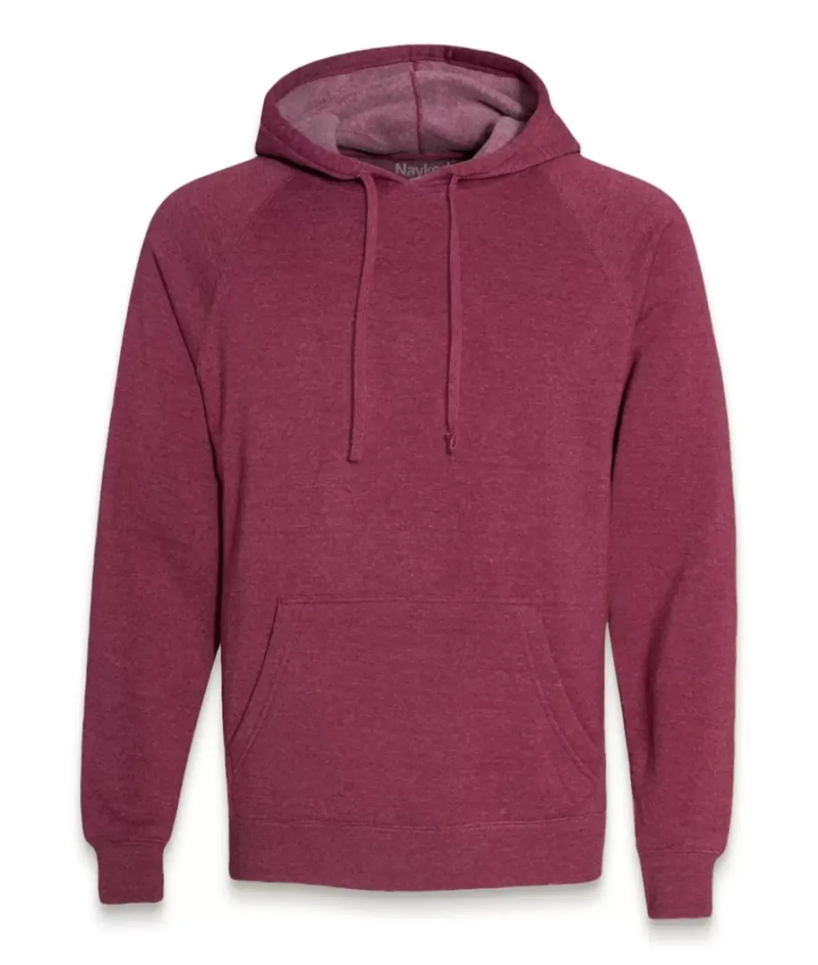 Nayked Apparel Workout Wear>Men'S Ridiculously Soft Midweight Raglan Hooded Sweatshirt
