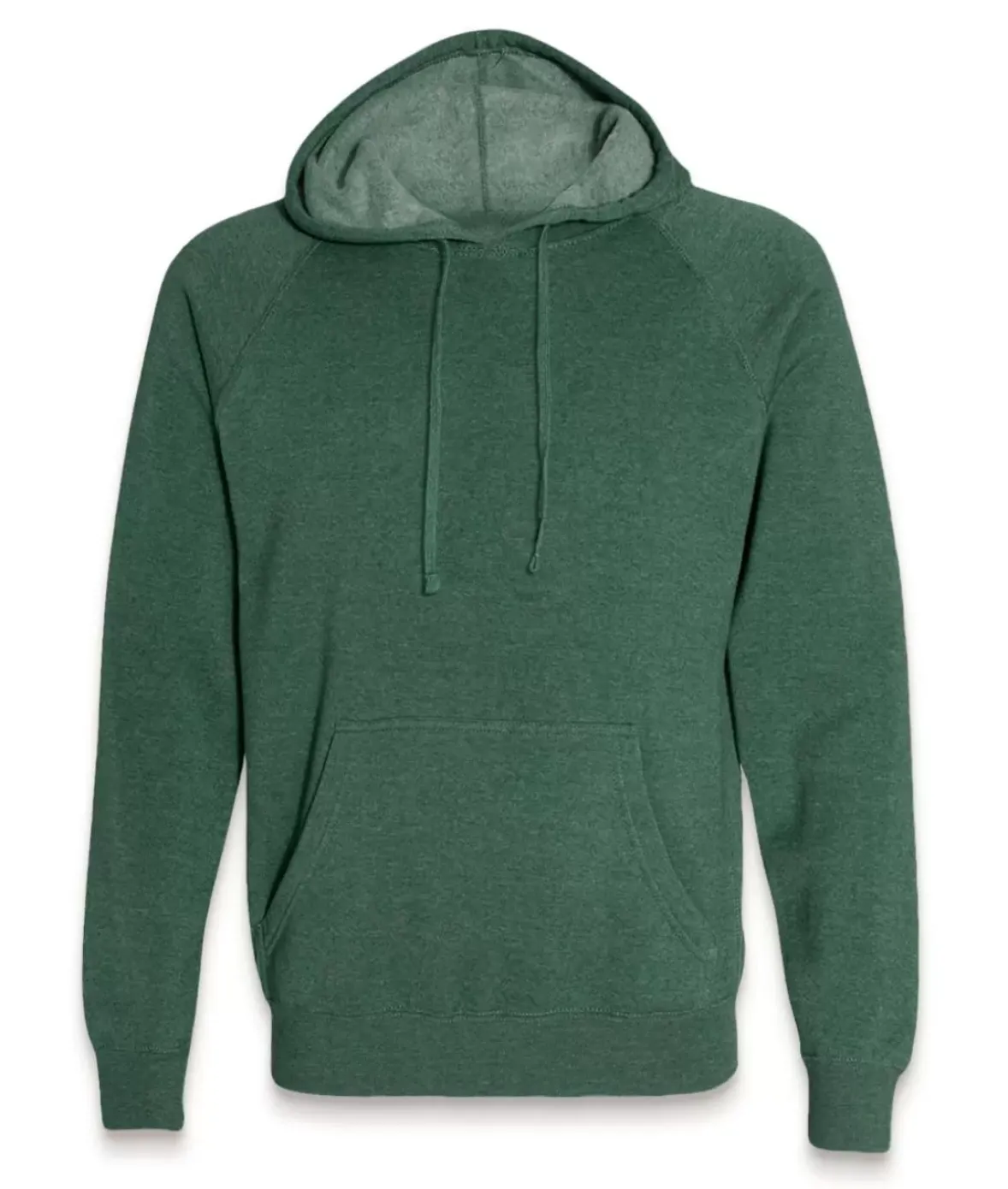 Nayked Apparel Workout Wear>Men'S Ridiculously Soft Midweight Raglan Hooded Sweatshirt