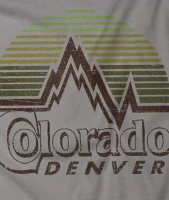 Nayked Apparel Shirts>Men'S Ridiculously Soft Midweight Graphic Tee | Denver Colorado