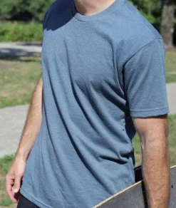 Nayked Apparel Shirts>Men'S Ridiculously Soft Midweight Crew T-Shirt | Classic
