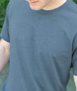 Nayked Apparel Shirts>Men'S Ridiculously Soft Midweight Crew T-Shirt | Classic