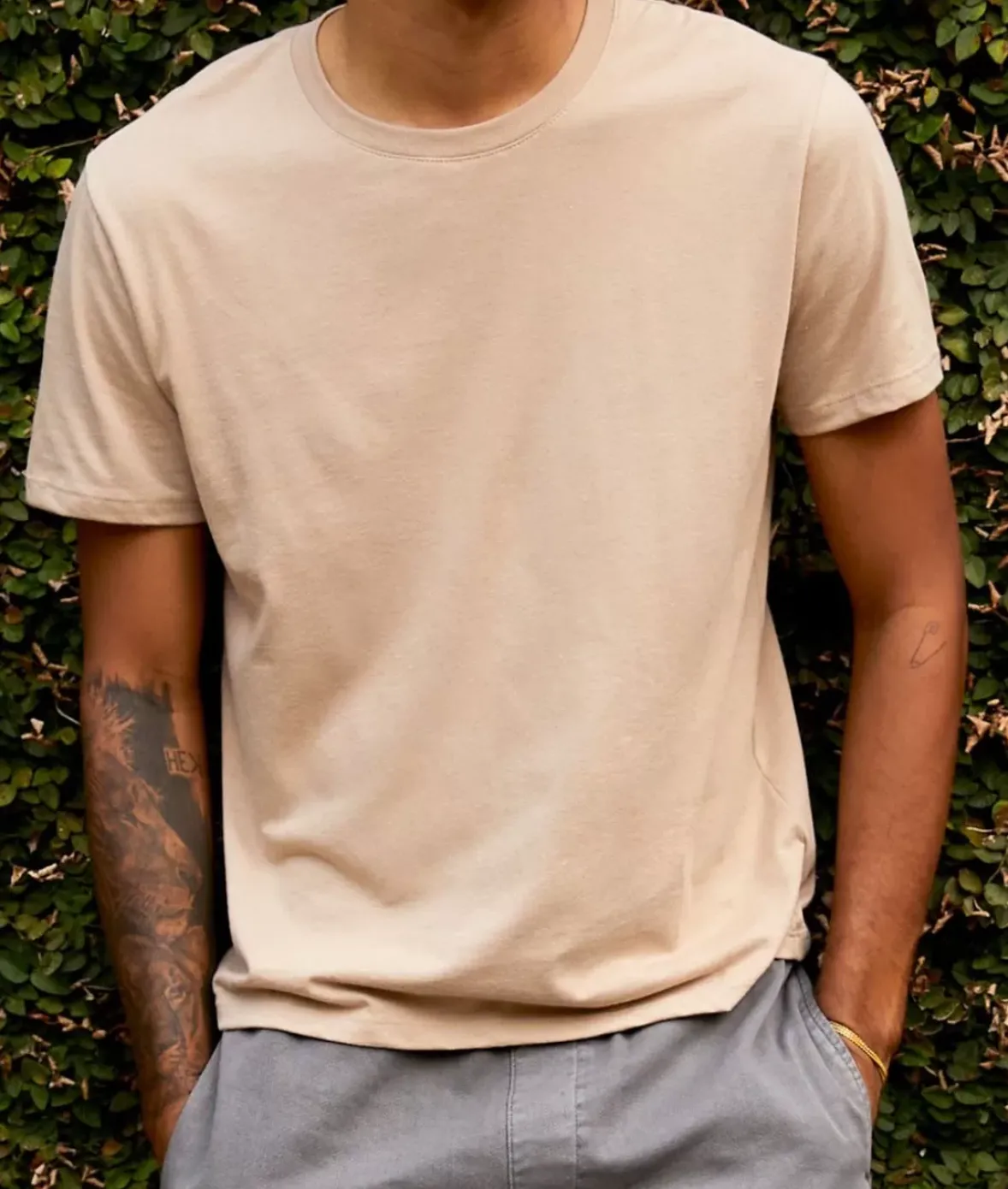 Nayked Apparel Shirts>Men'S Ridiculously Soft Modal Recycled Short Sleeve T-Shirt