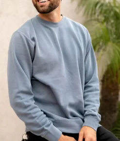 Nayked Apparel Hoodies & Sweatshirts>Men'S Ridiculously Soft Pigment-Dyed Sweatshirt