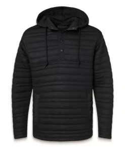 Nayked Apparel Outerwear>Men'S Ridiculously Soft Quilted Anorak