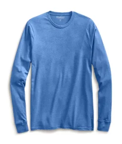 Nayked Apparel T-Shirts>Men'S Ridiculously Soft Recycled Lightweight Long Sleeve T-Shirt