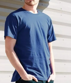 Nayked Apparel Shirts>Men'S Ridiculously Soft Short Sleeve Crew Neck 100% Cotton T-Shirt | Classic