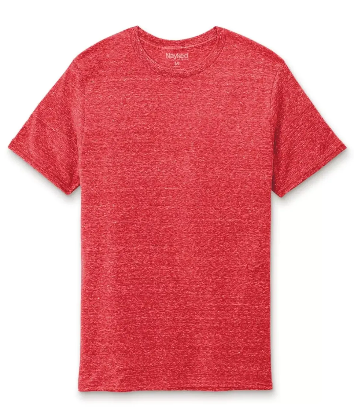 Nayked Apparel Shirts>Men'S Ridiculously Soft Snow Heather Crew Neck T-Shirt