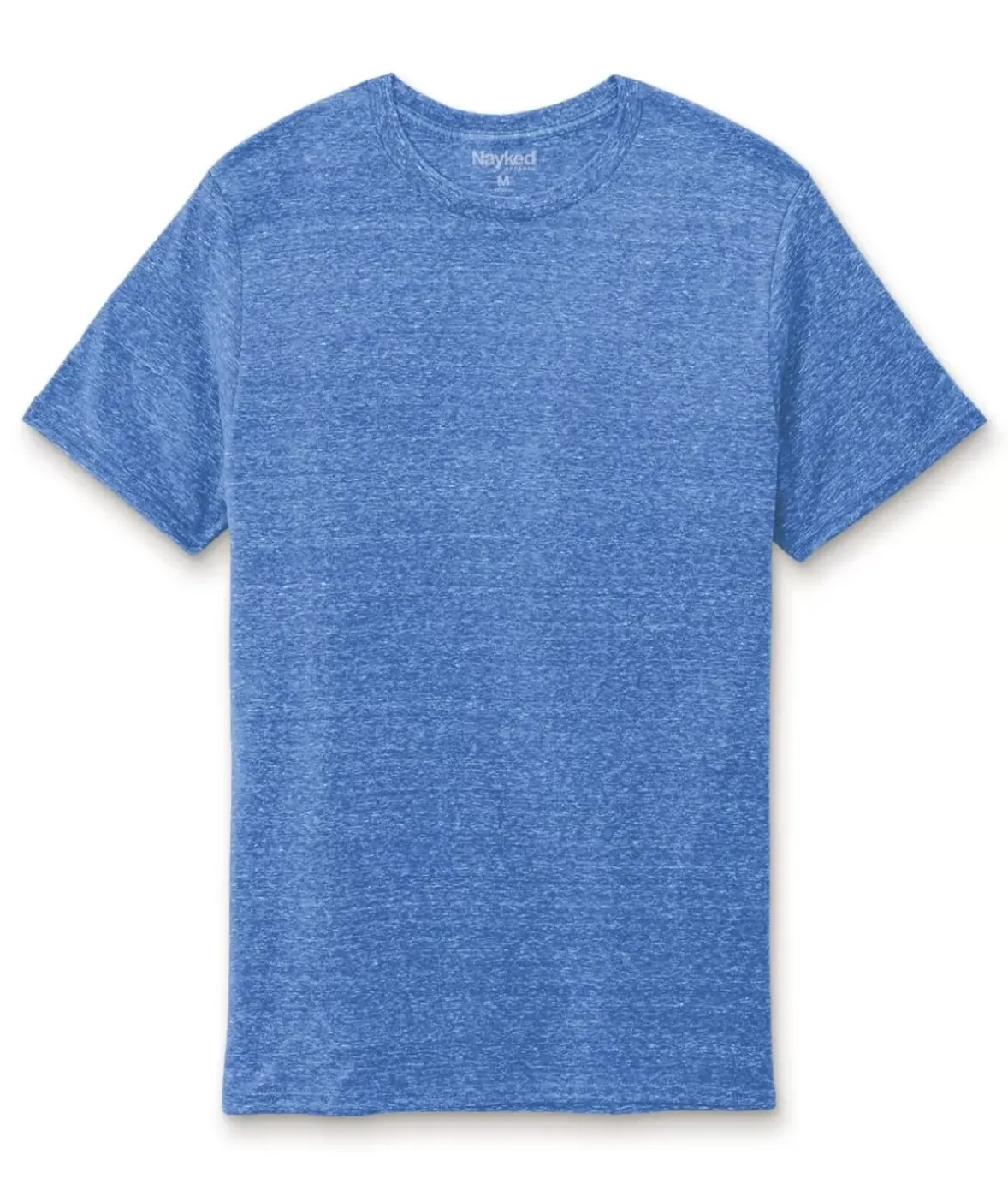 Nayked Apparel Shirts>Men'S Ridiculously Soft Snow Heather Crew Neck T-Shirt