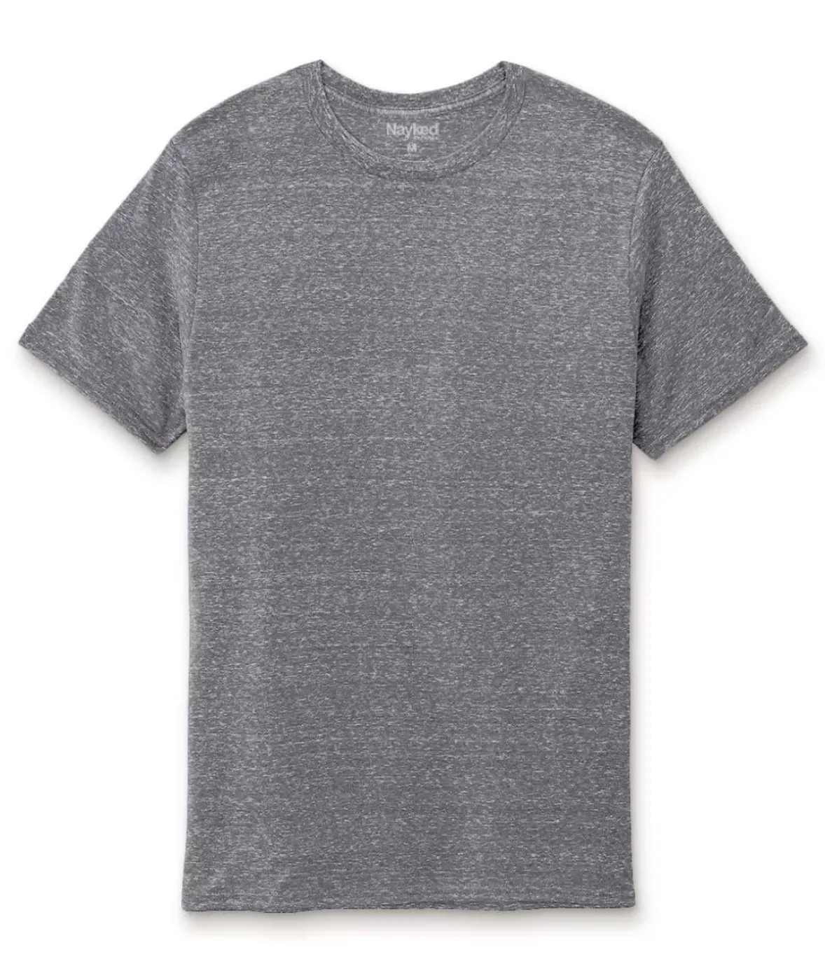 Nayked Apparel Shirts>Men'S Ridiculously Soft Snow Heather Crew Neck T-Shirt