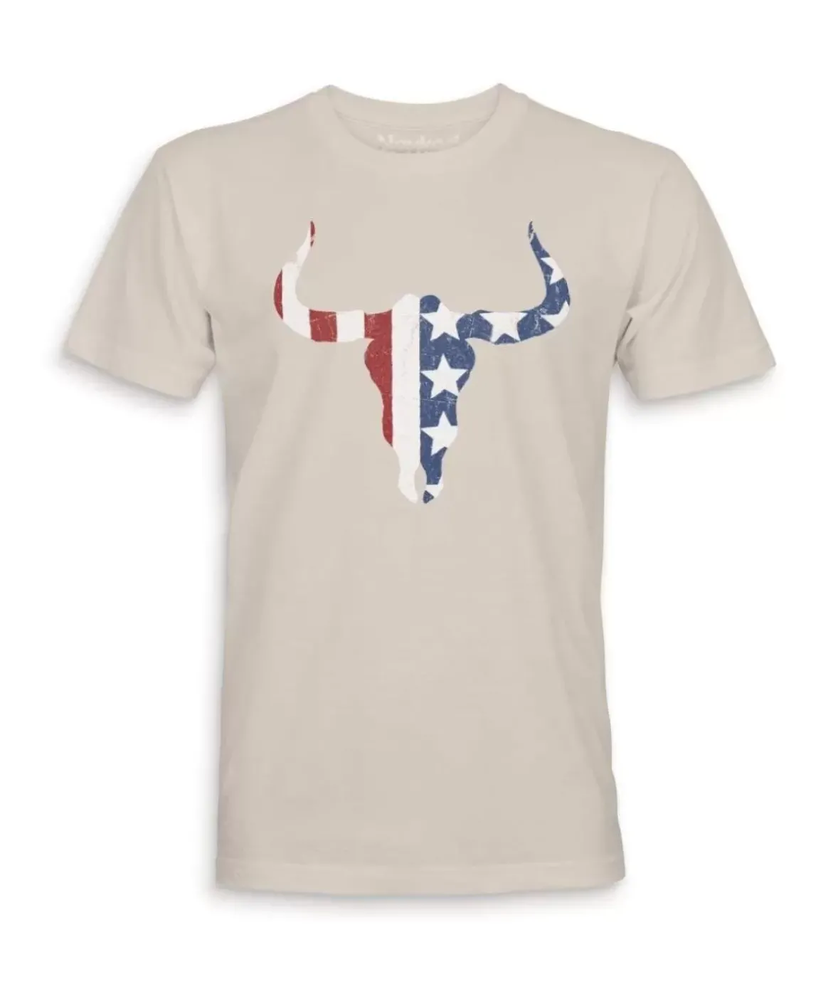 Nayked Apparel Shirts>Men'S Ridiculously Soft Sueded Graphic Tee | Bull
