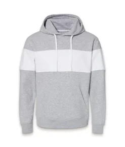 Nayked Apparel Shirts>Men'S Ridiculously Soft Sueded Fleece Varsity Block Hoodie