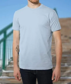 Nayked Apparel Shirts>Men'S Ridiculously Soft Sueded Crew T-Shirt | Classic