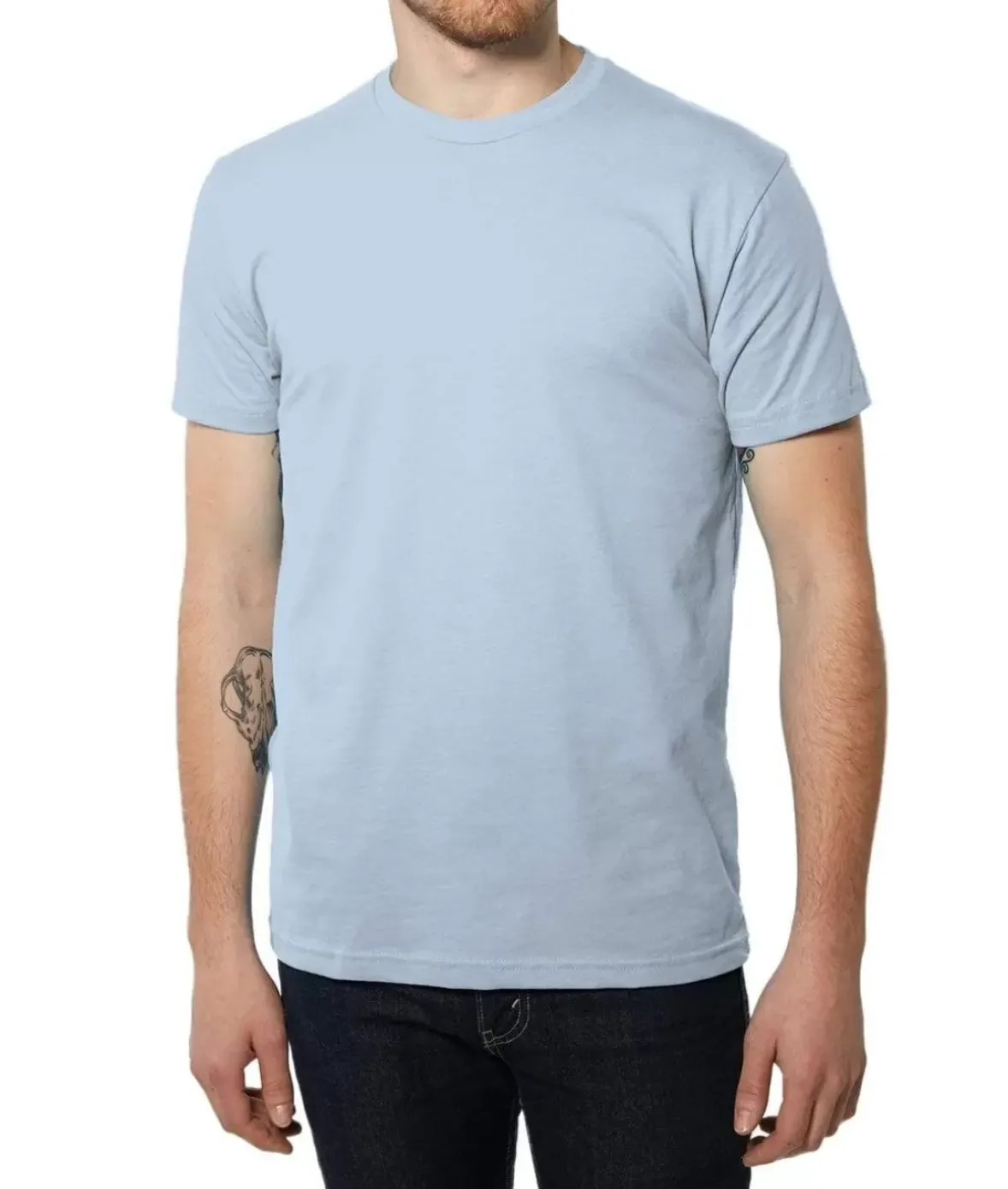 Nayked Apparel Shirts>Men'S Ridiculously Soft Sueded Crew T-Shirt | Classic