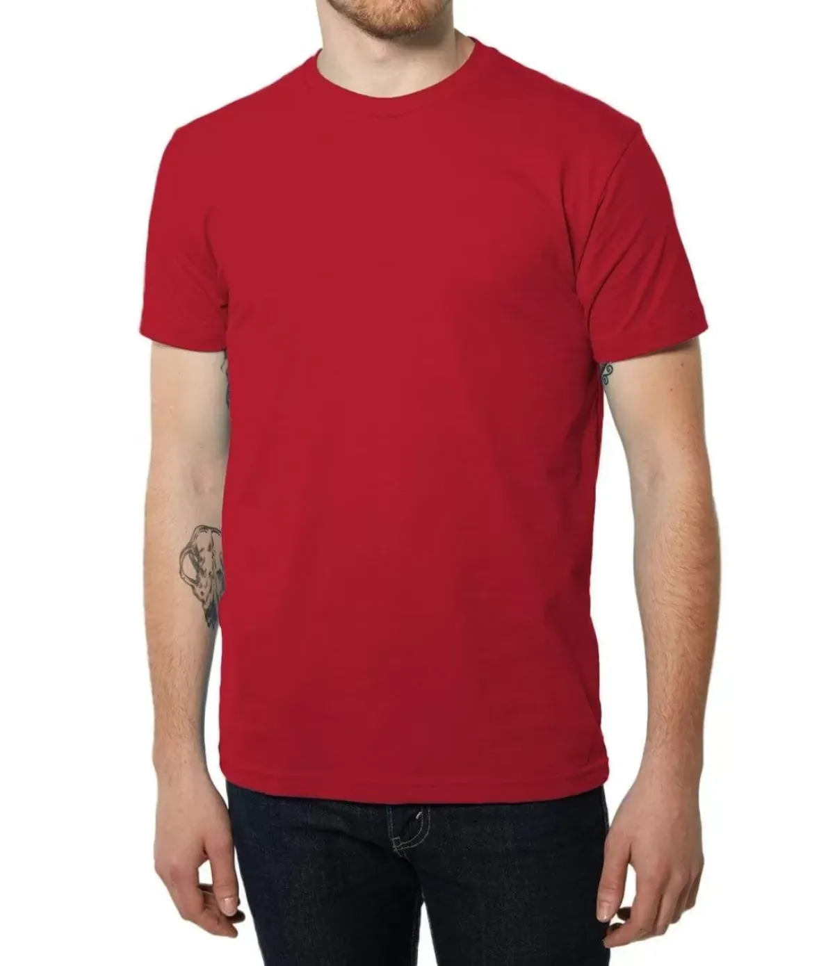 Nayked Apparel Shirts>Men'S Ridiculously Soft Sueded Crew T-Shirt | Classic