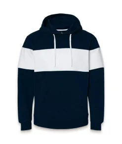 Nayked Apparel Hoodies & Sweatshirts>Men'S Ridiculously Soft Sueded Fleece Varsity Block Hoodie