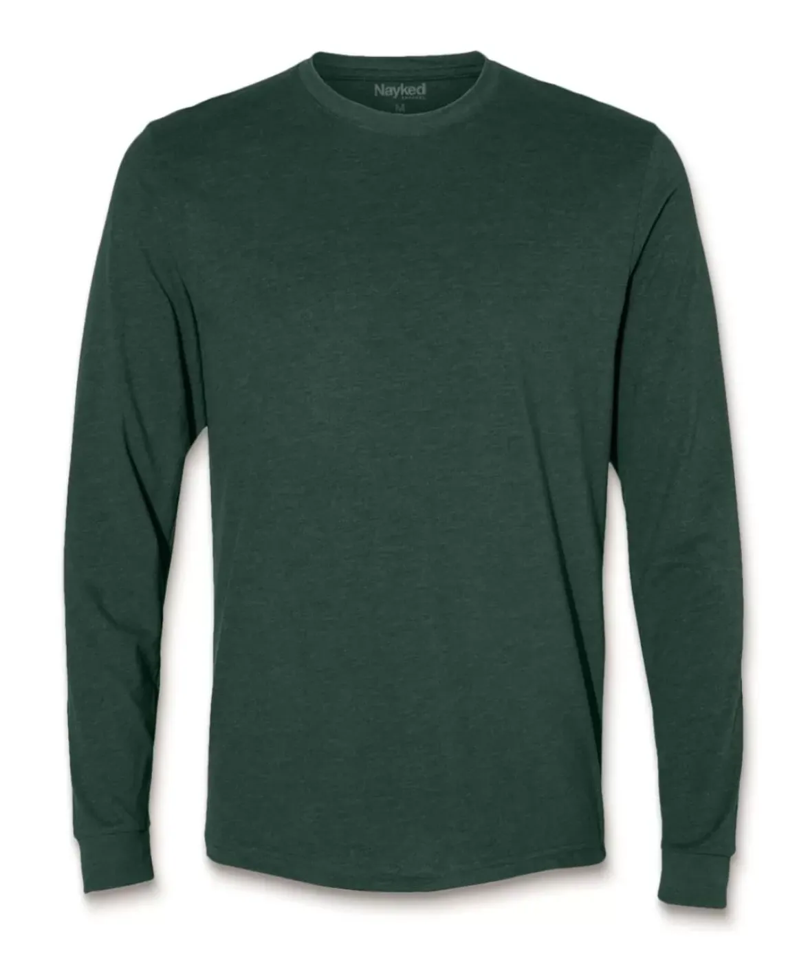 Nayked Apparel Shirts>Men'S Ridiculously Soft Sueded Long Sleeve T-Shirt