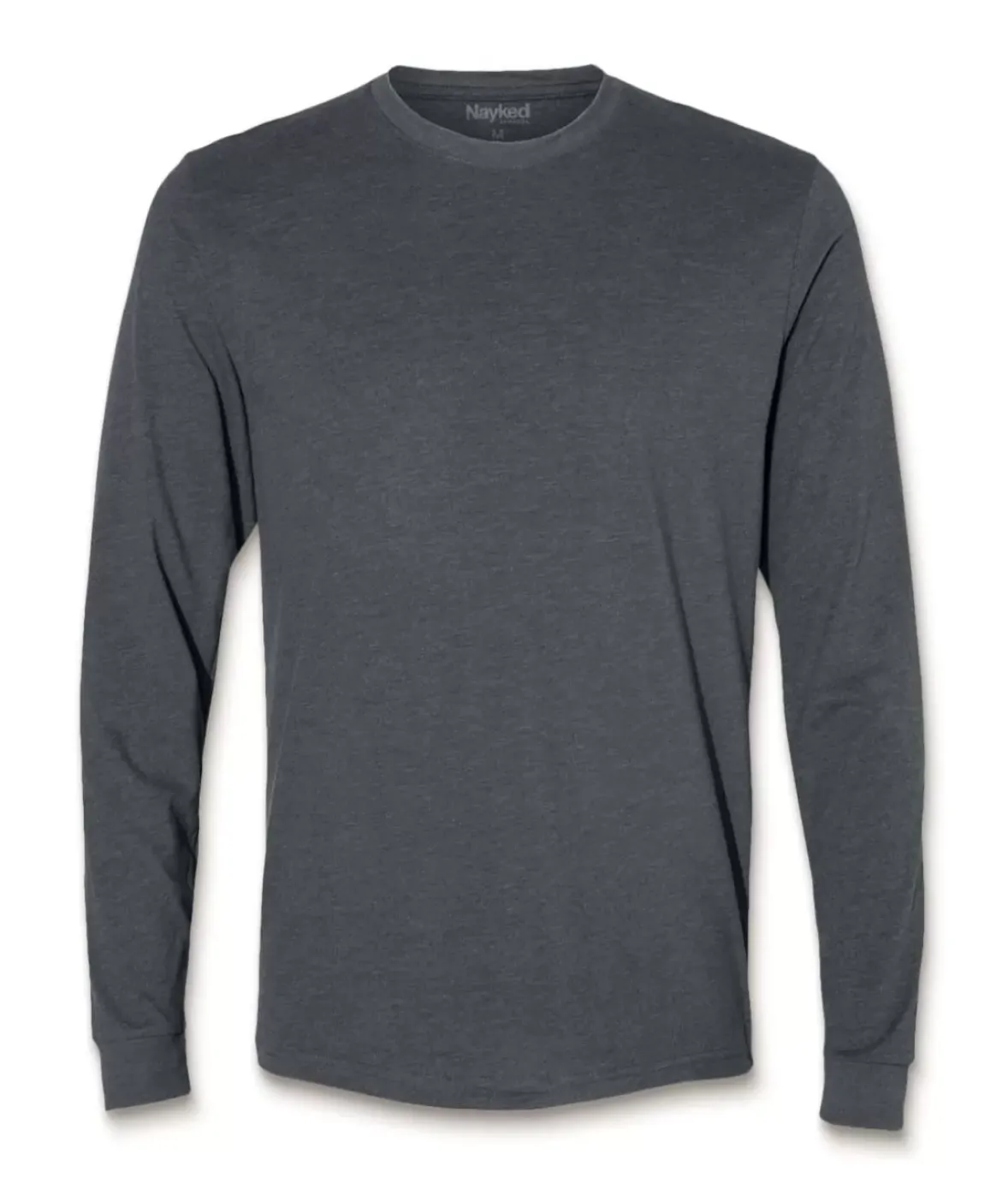 Nayked Apparel Shirts>Men'S Ridiculously Soft Sueded Long Sleeve T-Shirt